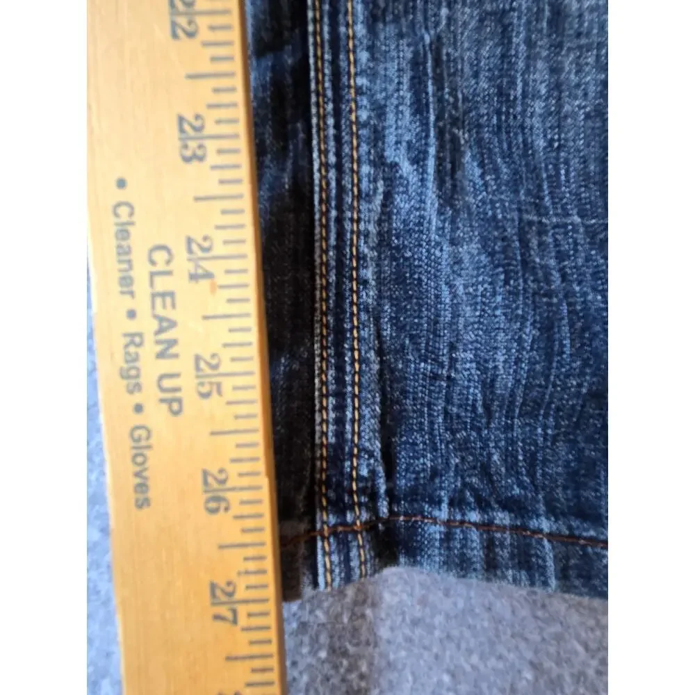 Rue 21 Strait Leg Low Rise Women's Jeans Distressed Med Wash Size 5/6 (30